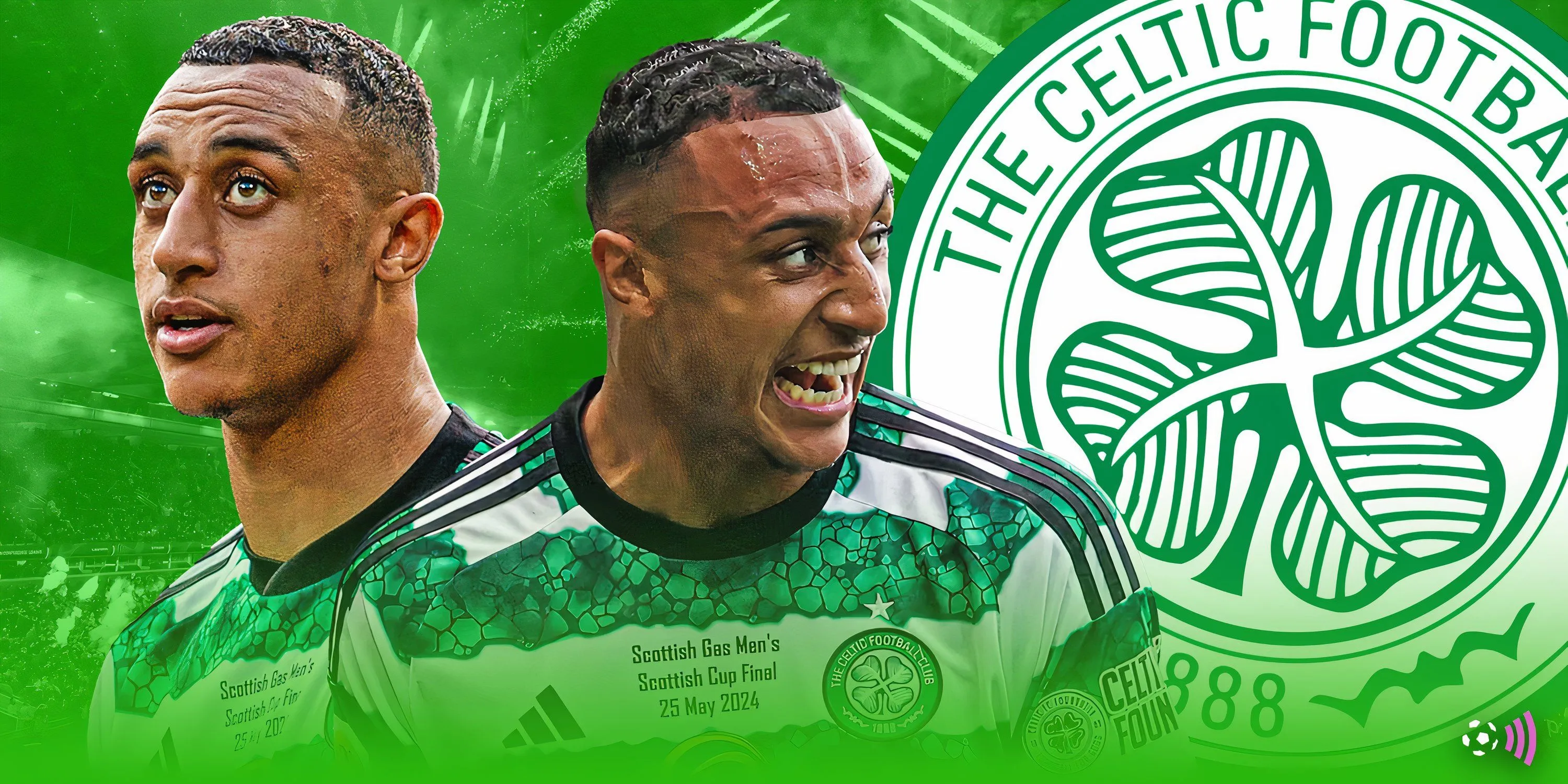 Adam Idah, tiền đạo của Celtic, có thể phải ngồi dự bị thường xuyên nếu có thêm tân binh.