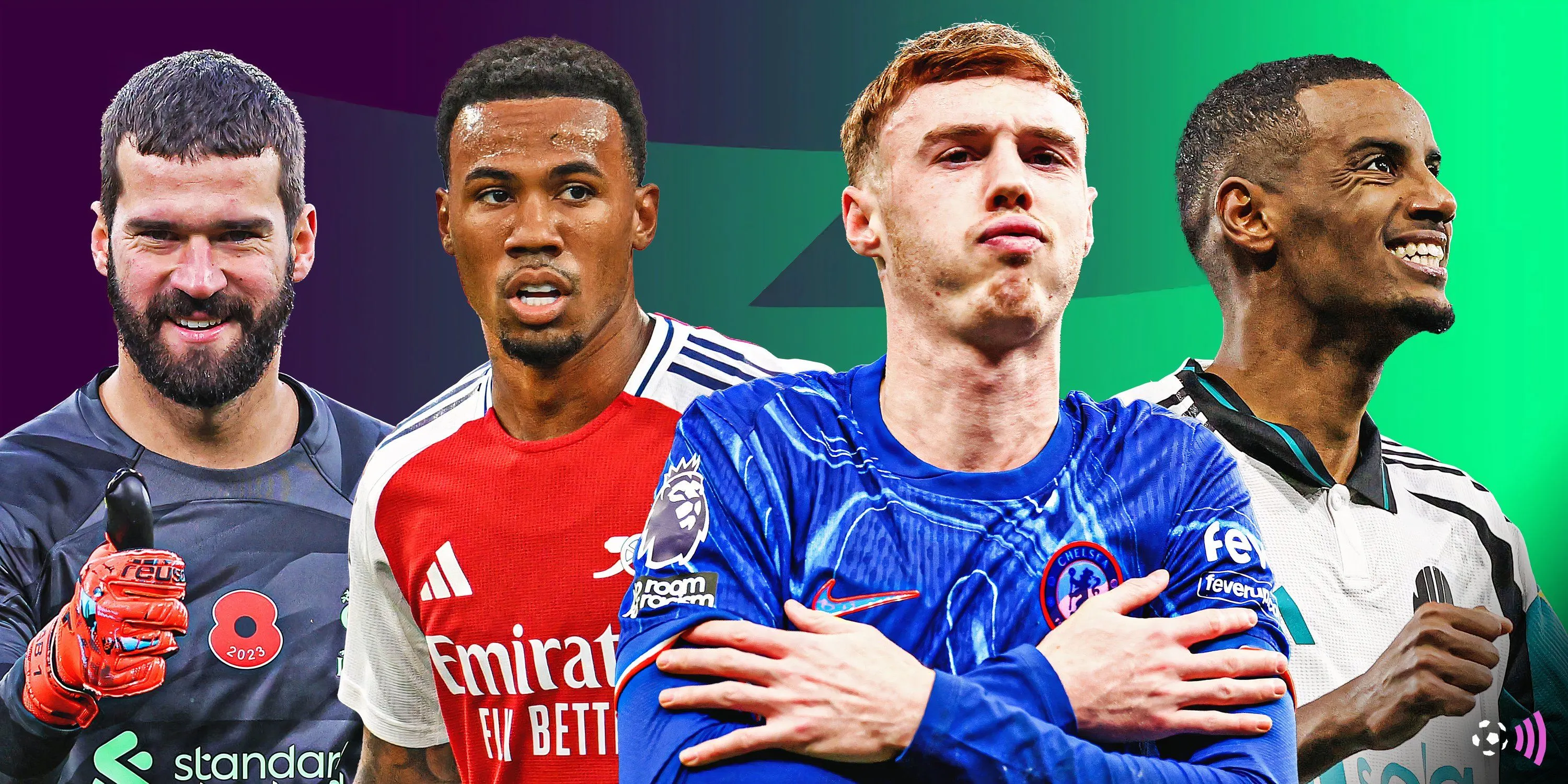 Alisson Becker, Gabriel Magalhaes, Cole Palmer và Alexander Isak - những cầu thủ FPL được săn đón