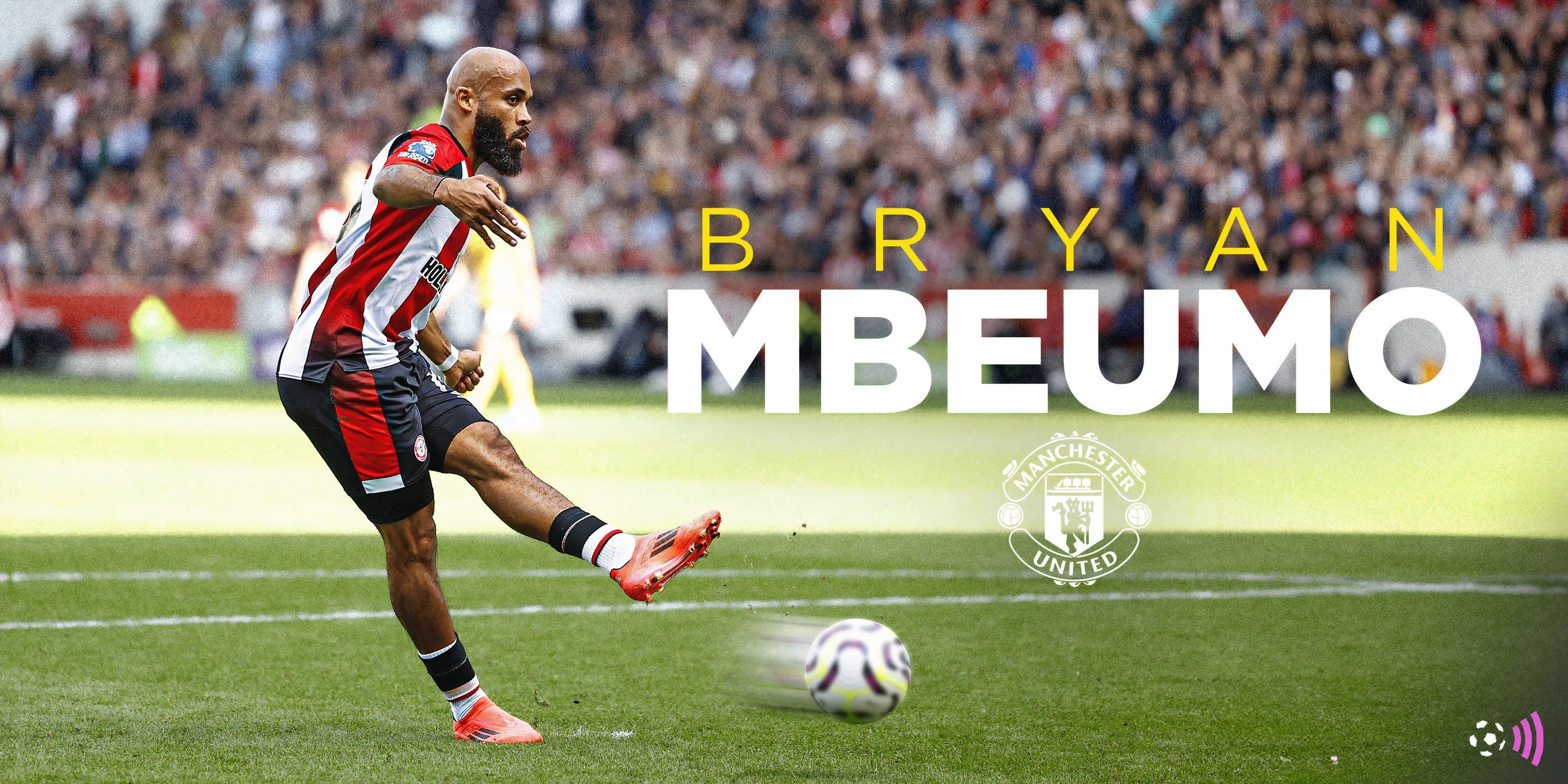 Bryan Mbeumo trong màu áo Manchester United sau thương vụ chuyển nhượng bom tấn