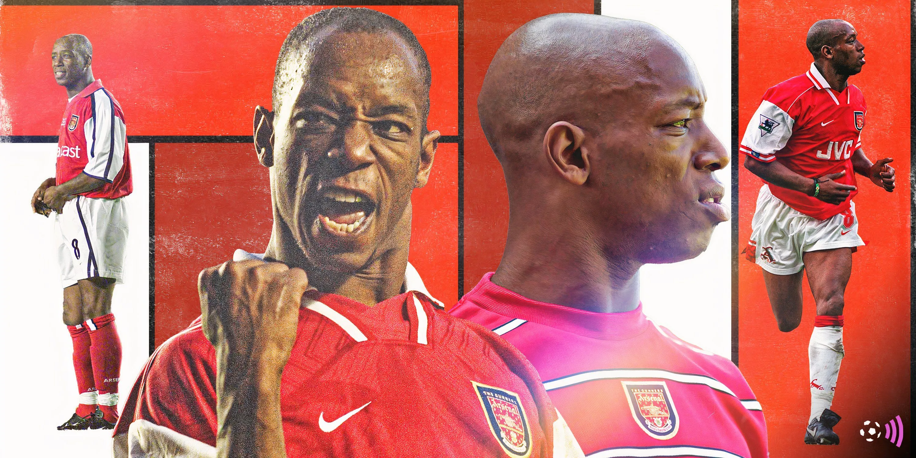 Cựu tiền đạo Ian Wright của Arsenal, một biểu tượng và nguồn cảm hứng cho các tiền đạo mới như Viktor Gyokeres