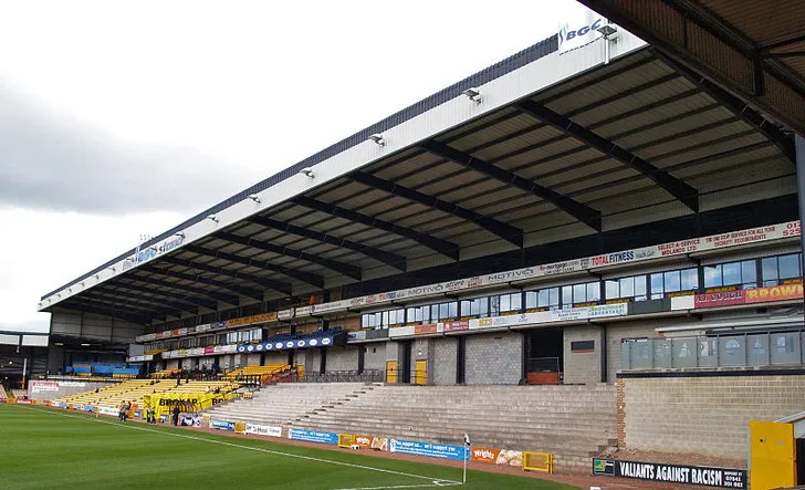 Khán đài BGC tại Vale Park, một trong những khu vực chính của sân vận động Port Vale