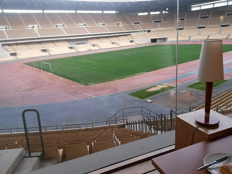 Khu vực phòng khách VIP tại sân Estadio La Cartuja