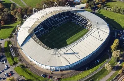 MKM Stadium Aerial View