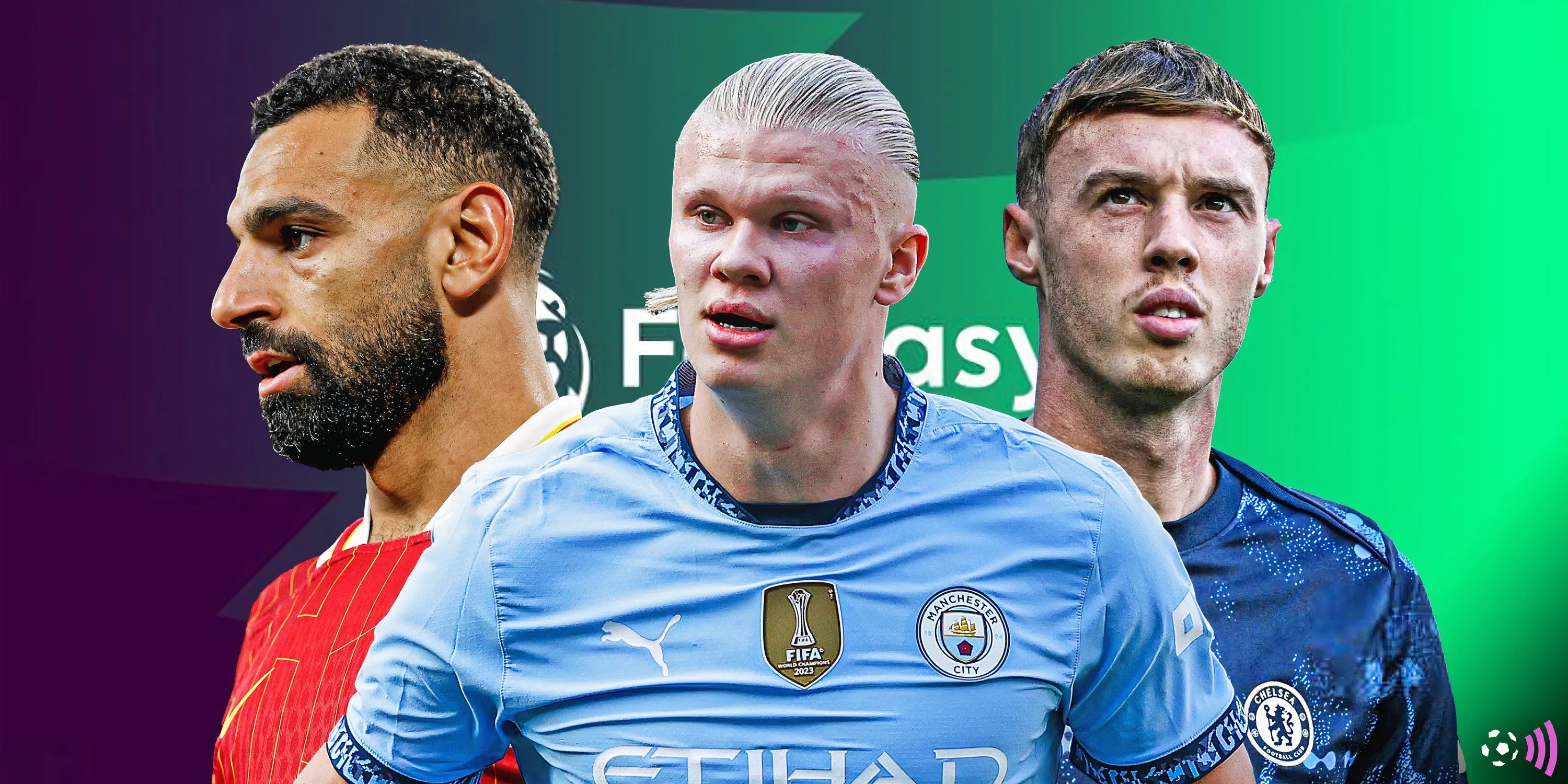 Mohamed Salah, Erling Haaland và Cole Palmer - ba ngôi sao hàng đầu Fantasy Premier League