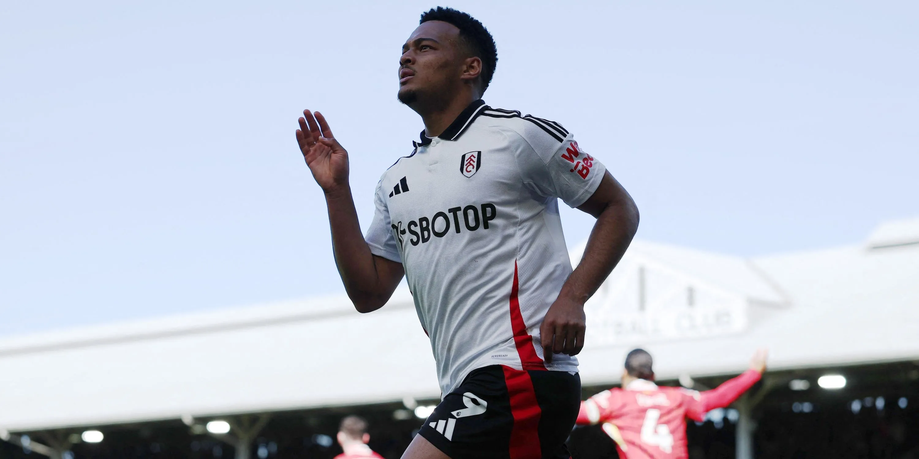 Rodrigo Muniz của Fulham ăn mừng bàn thắng, minh chứng cho khả năng dứt điểm đã được kiểm chứng tại Premier League.