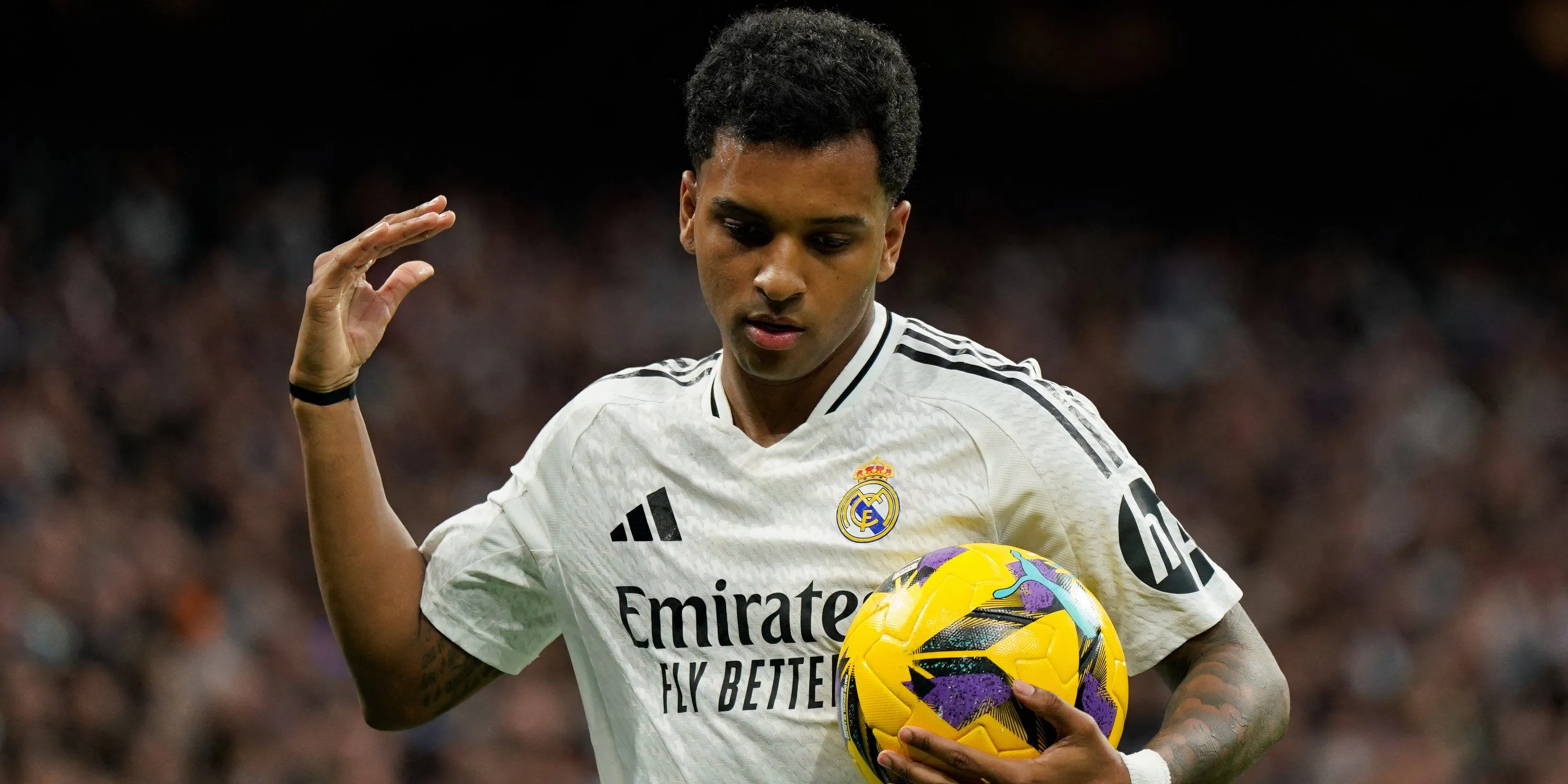 Rodrygo của Real Madrid, một trong những mục tiêu Liverpool nhắm thay Luis Diaz