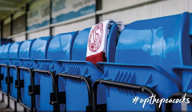 Sơ đồ bố trí chỗ ngồi và các khu vực khán đài tại sân Wordsworth Drive của Taunton Town FC