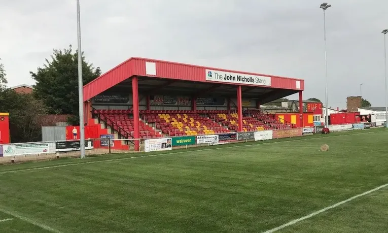 Sơ đồ bố trí khán đài John Nicholl Stand tại Spencer Stadium, Banbury