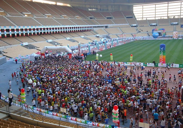 Sự kiện điền kinh tại sân Estadio de La Cartuja