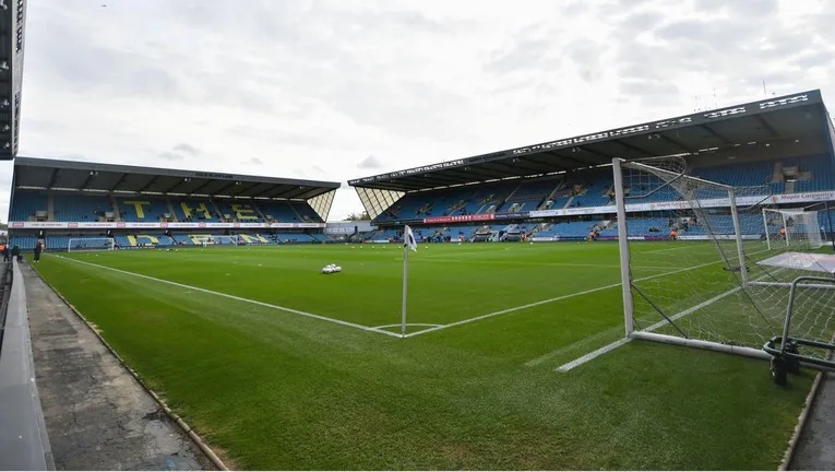 The Den View of the Pitch
