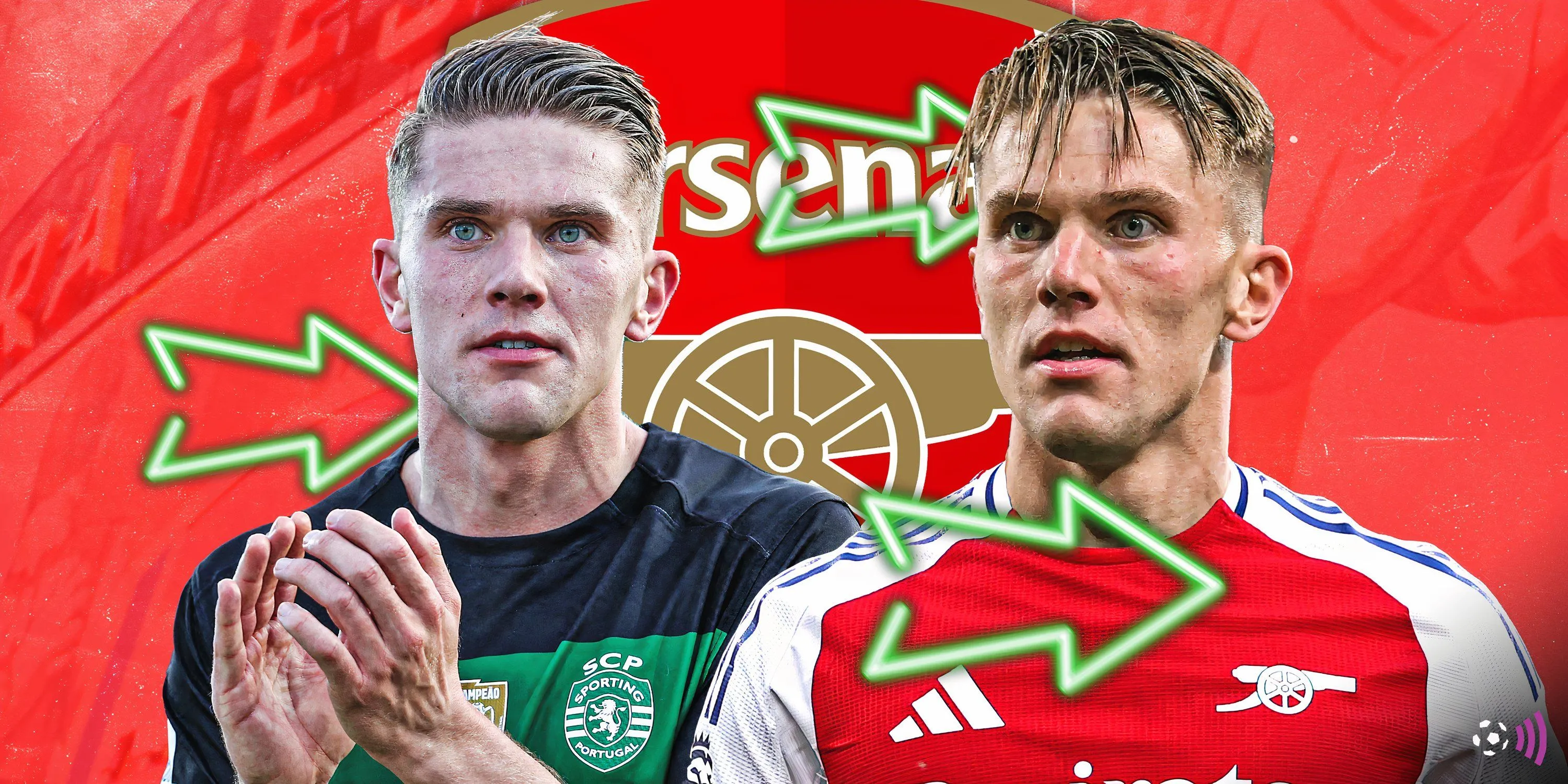 Tiền đạo Viktor Gyokeres trong màu áo Sporting CP, chuẩn bị gia nhập Arsenal để tăng cường sức mạnh hàng công