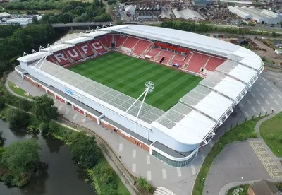Toàn cảnh sân New York Stadium từ trên cao