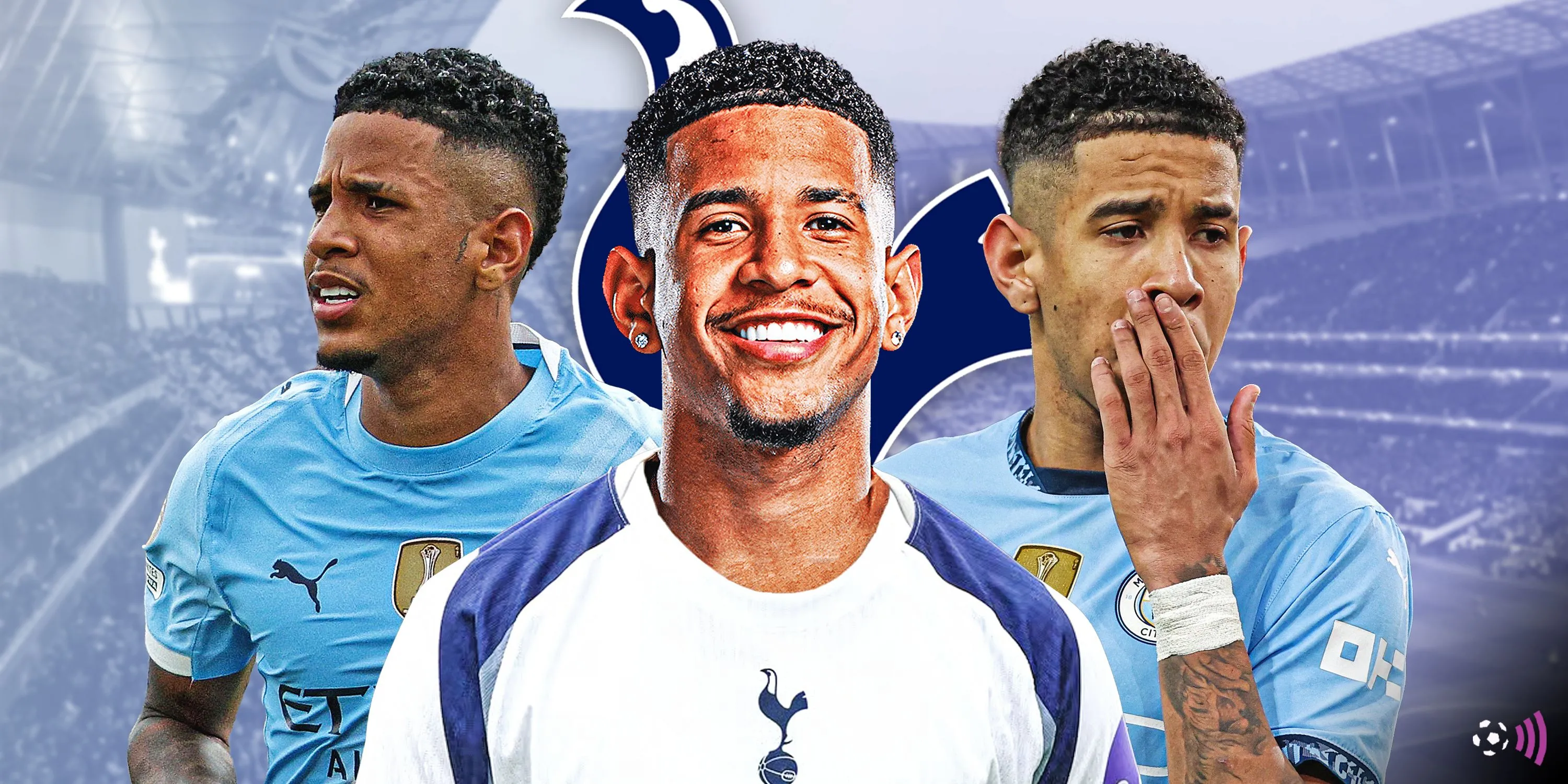 Cầu thủ Savinho trong trang phục Tottenham Hotspur, thể hiện tiềm năng thi đấu