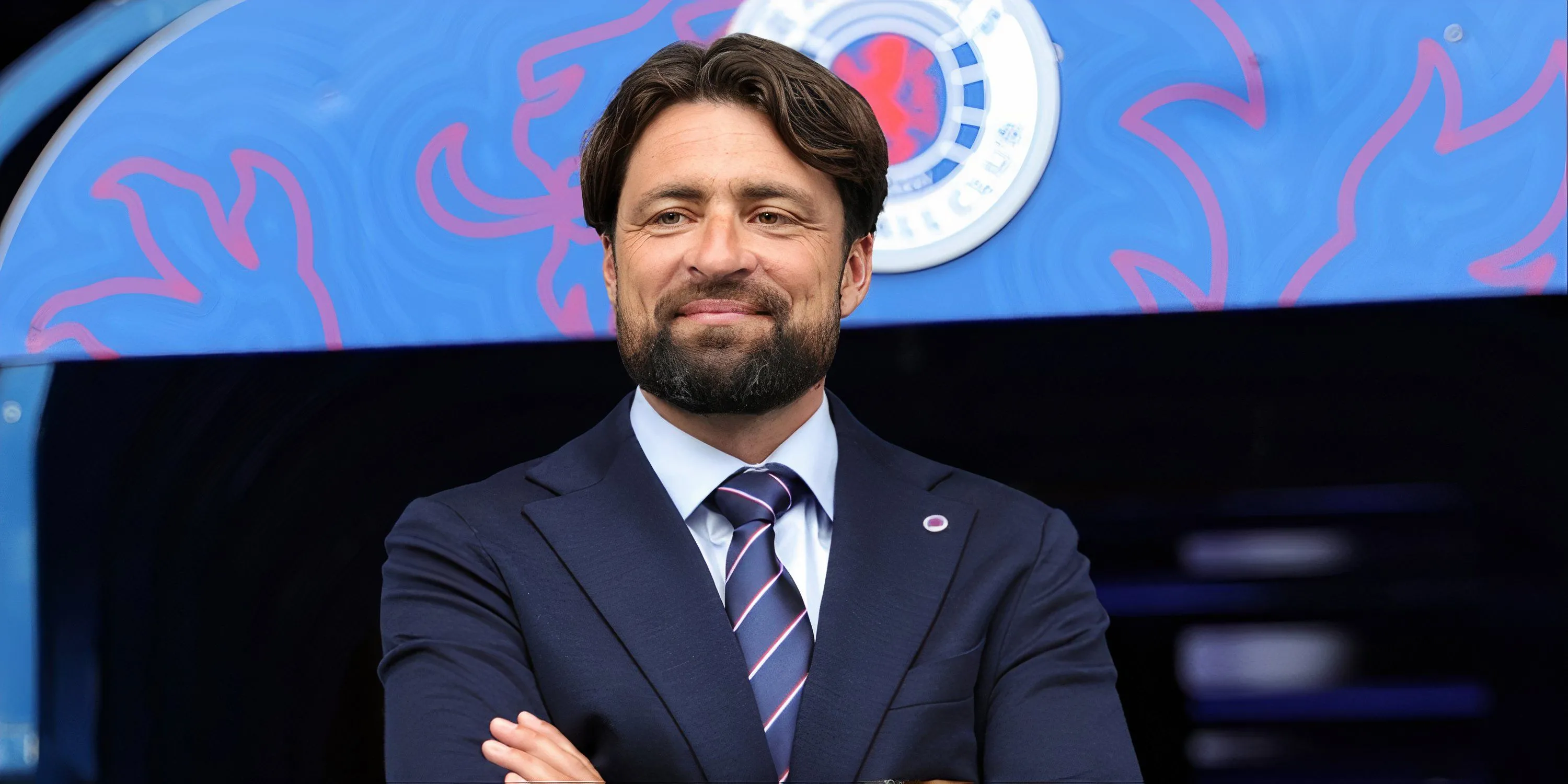 Huấn luyện viên Russell Martin của Rangers, người đang tìm kiếm giải pháp tối ưu cho đội hình.