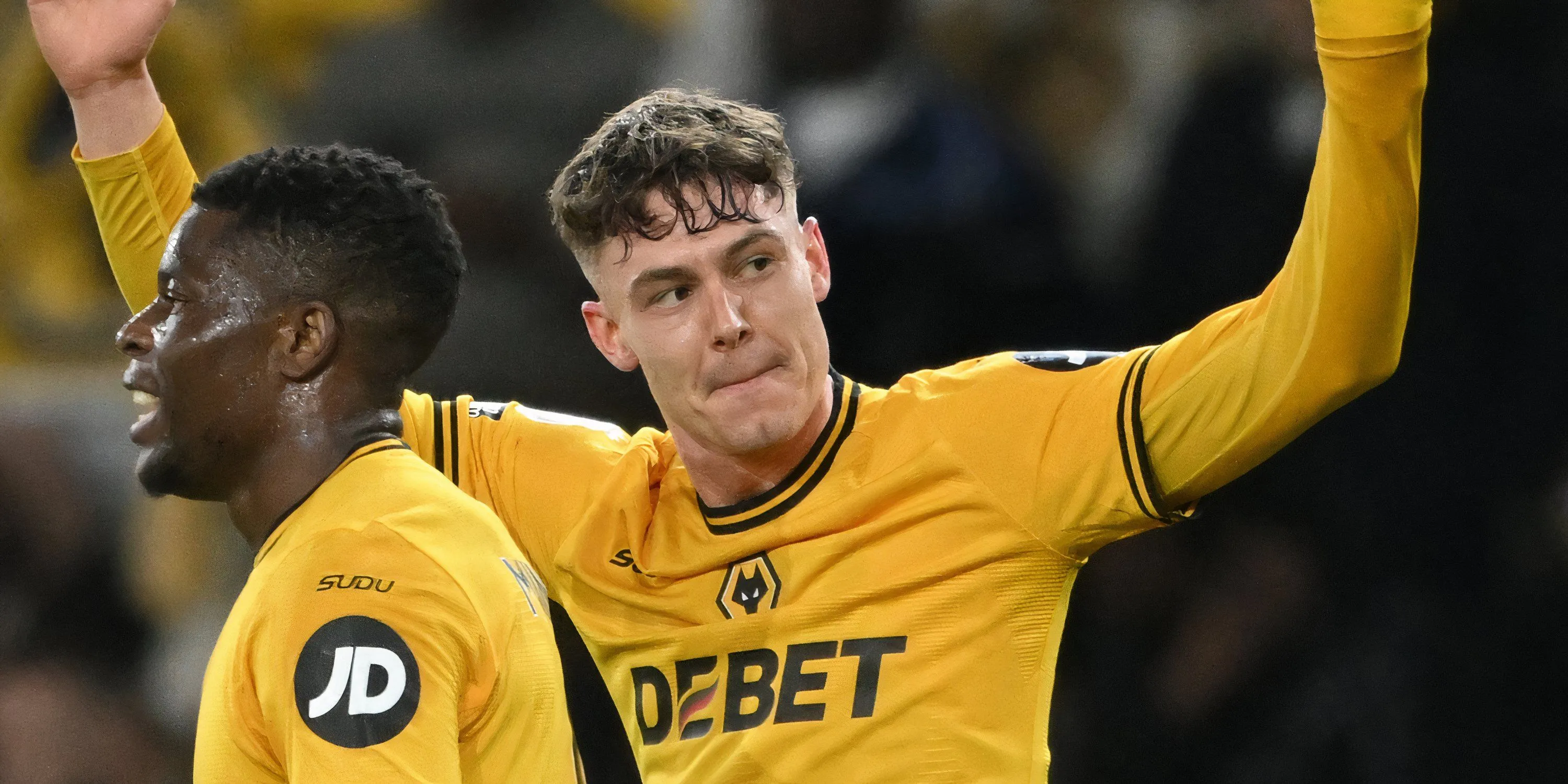 Jørgen Strand Larsen thi đấu ấn tượng tại Premier League cho Wolves