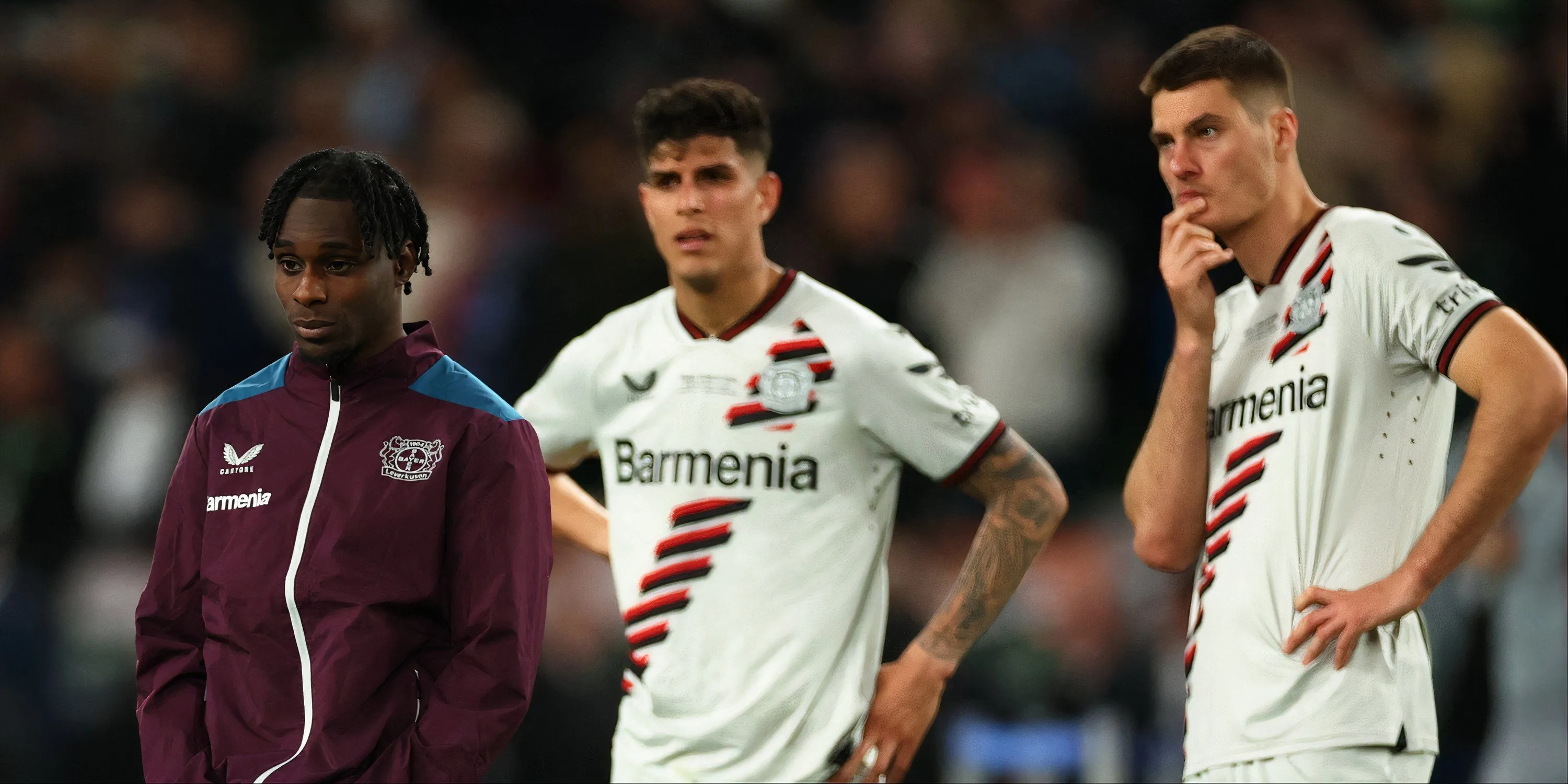 Piero Hincapié cùng đồng đội tại Bayer Leverkusen ăn mừng chức vô địch Bundesliga