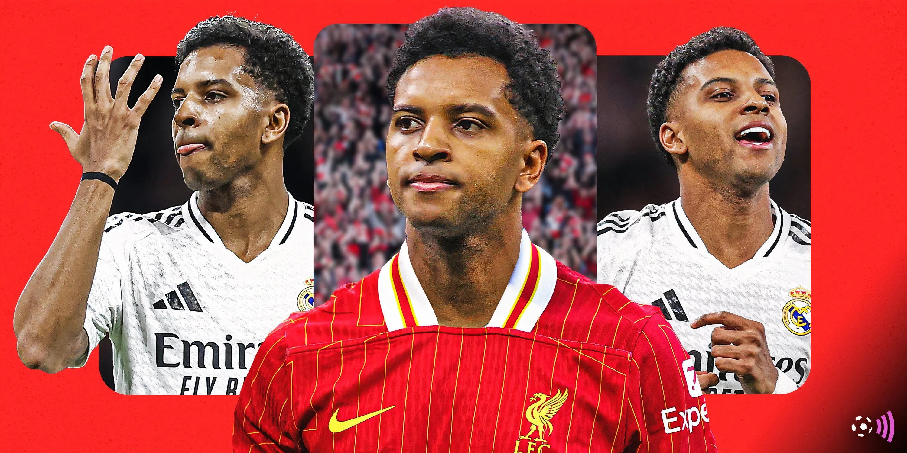 Rodrygo trong trang phục Real Madrid, cầu thủ được Liverpool nhắm đến trên thị trường chuyển nhượng