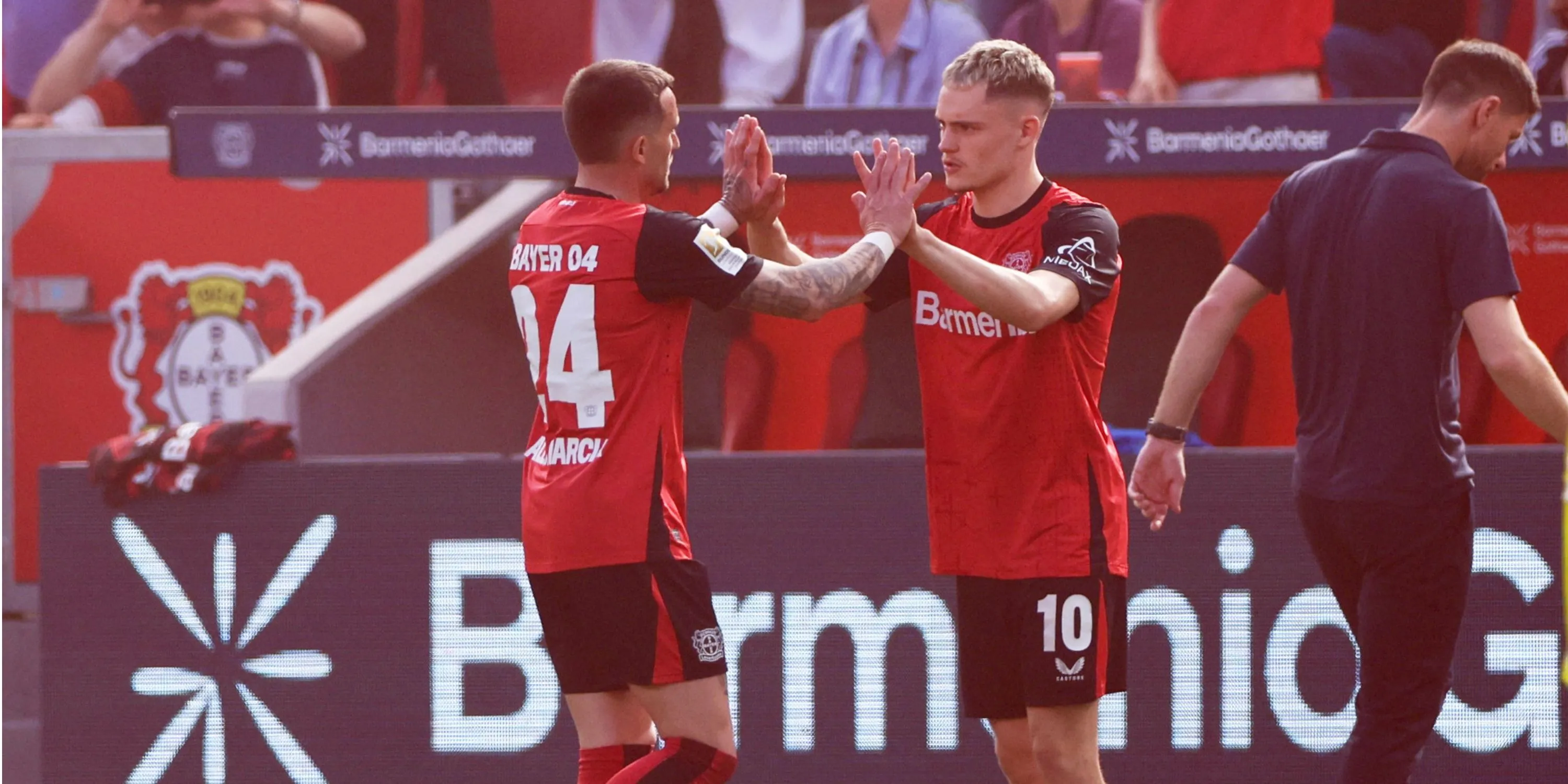 Tiền vệ Aleix García thi đấu cho Bayer Leverkusen, mục tiêu chuyển nhượng của West Ham.