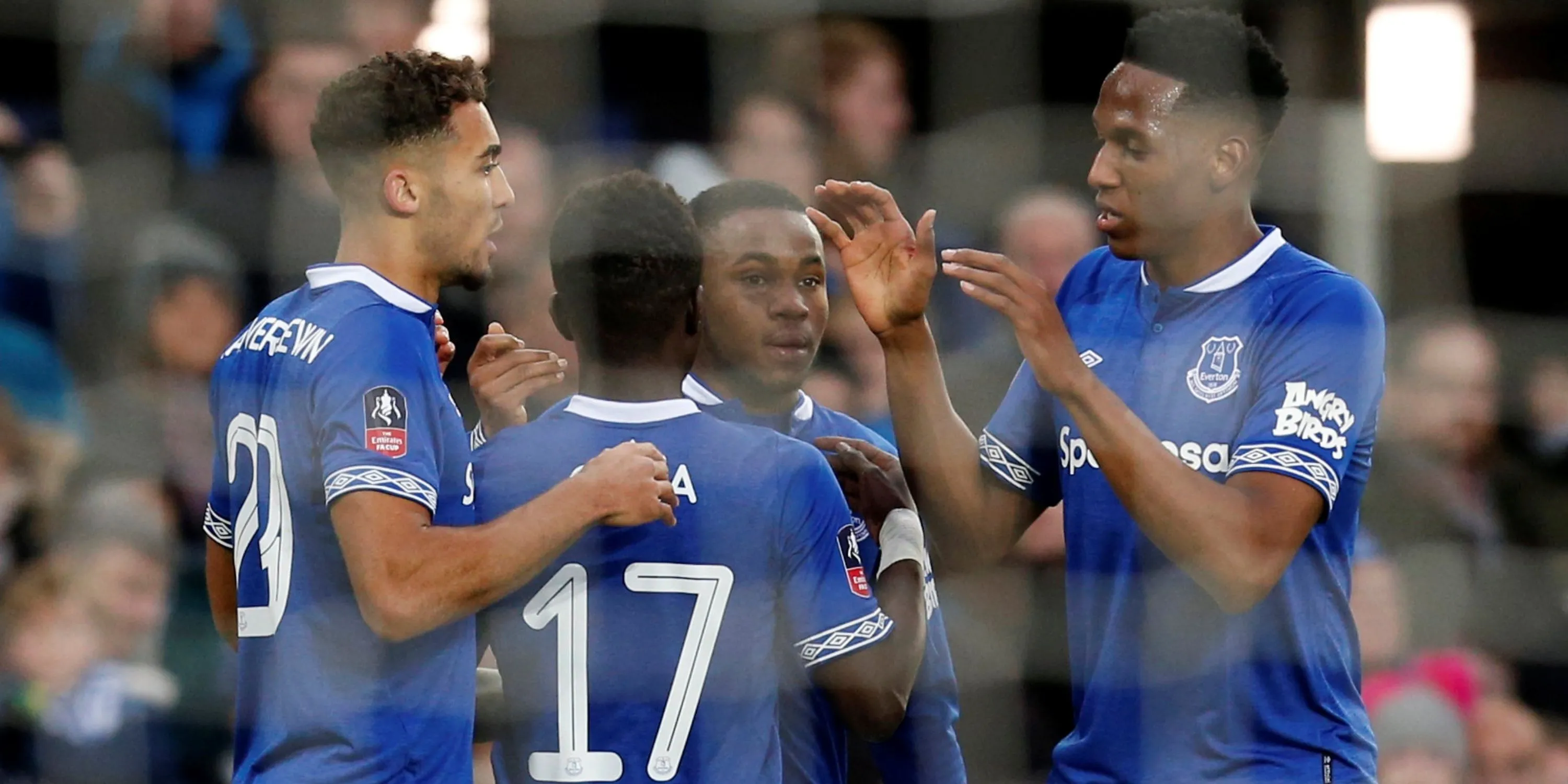 Ademola Lookman thời điểm còn khoác áo Everton