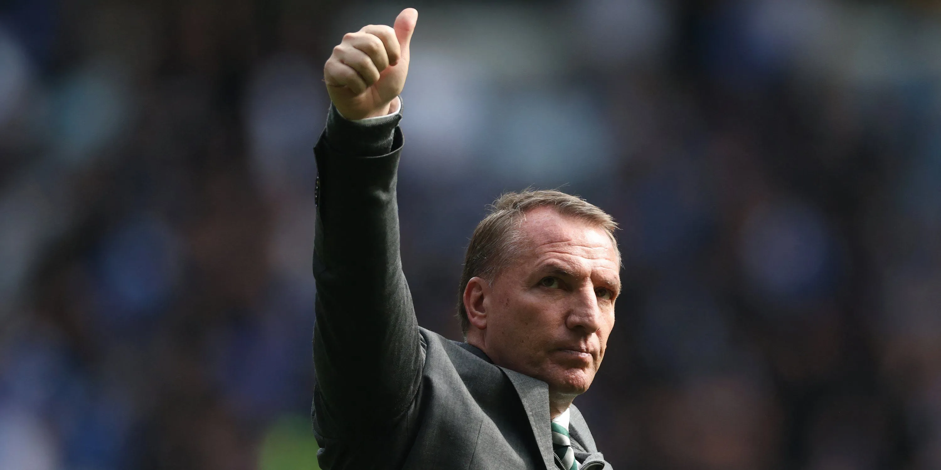 Huấn luyện viên Brendan Rodgers của Celtic, người đối mặt với kỳ chuyển nhượng đầy thách thức.