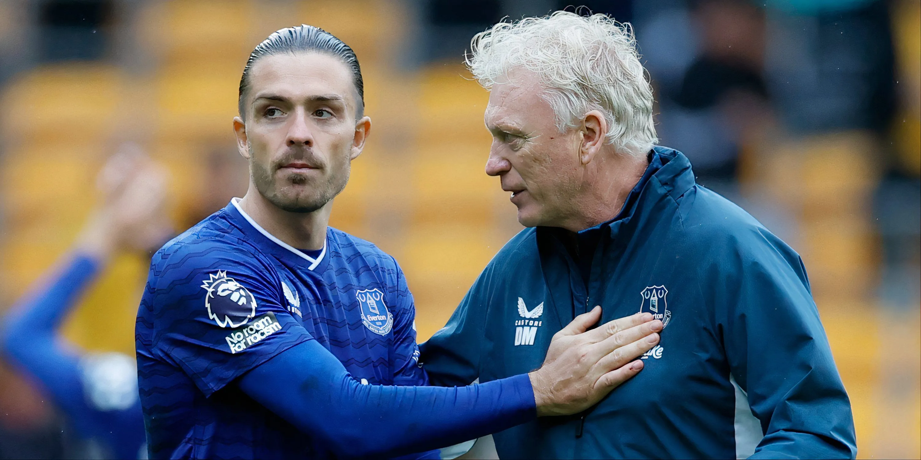 Huấn luyện viên David Moyes của Everton, người đã tin tưởng và phát huy tối đa tiềm năng của Jack Grealish.