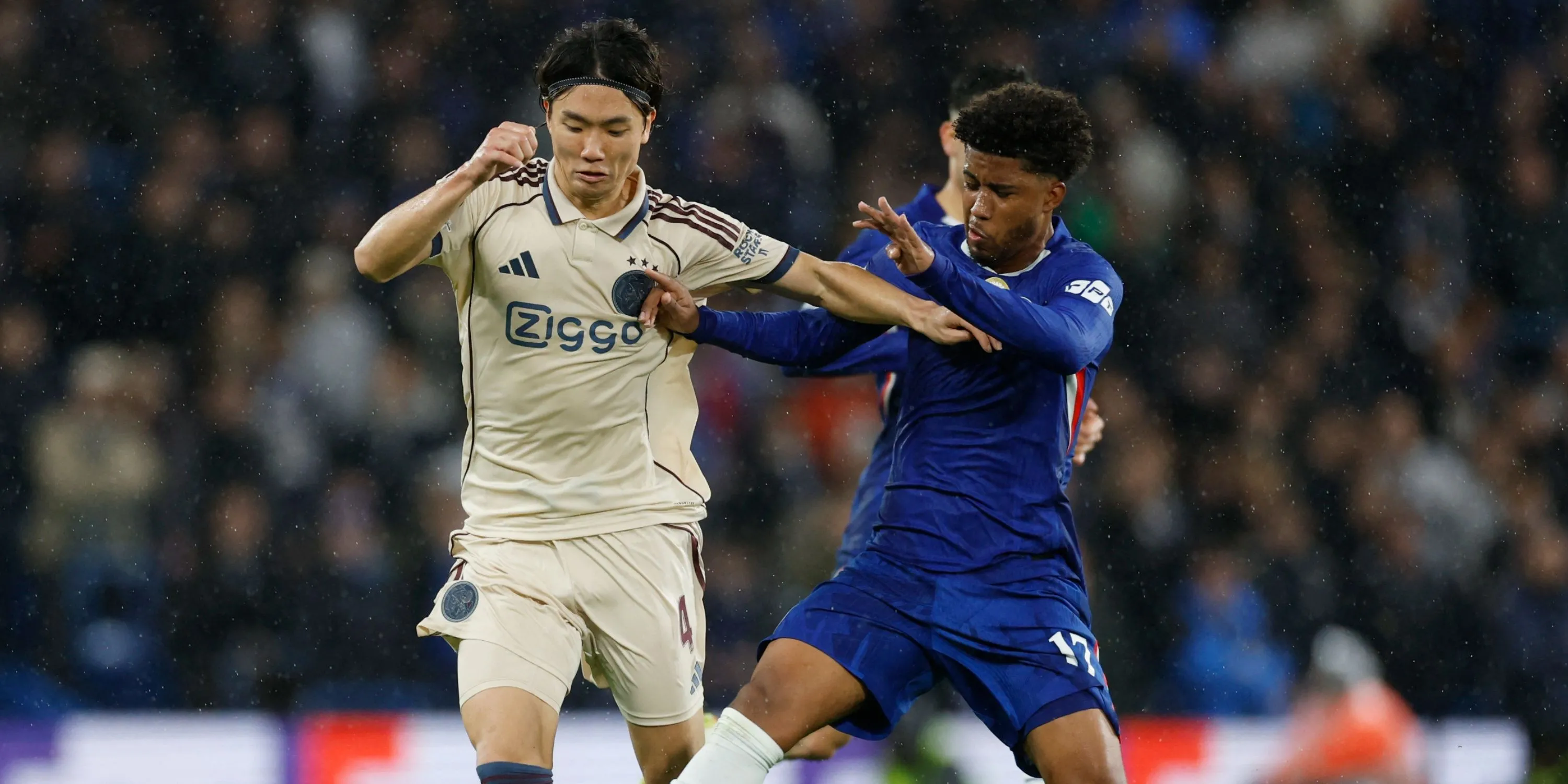 Andrey Santos trong màu áo Chelsea/Strasbourg, mục tiêu chuyển nhượng của Man Utd