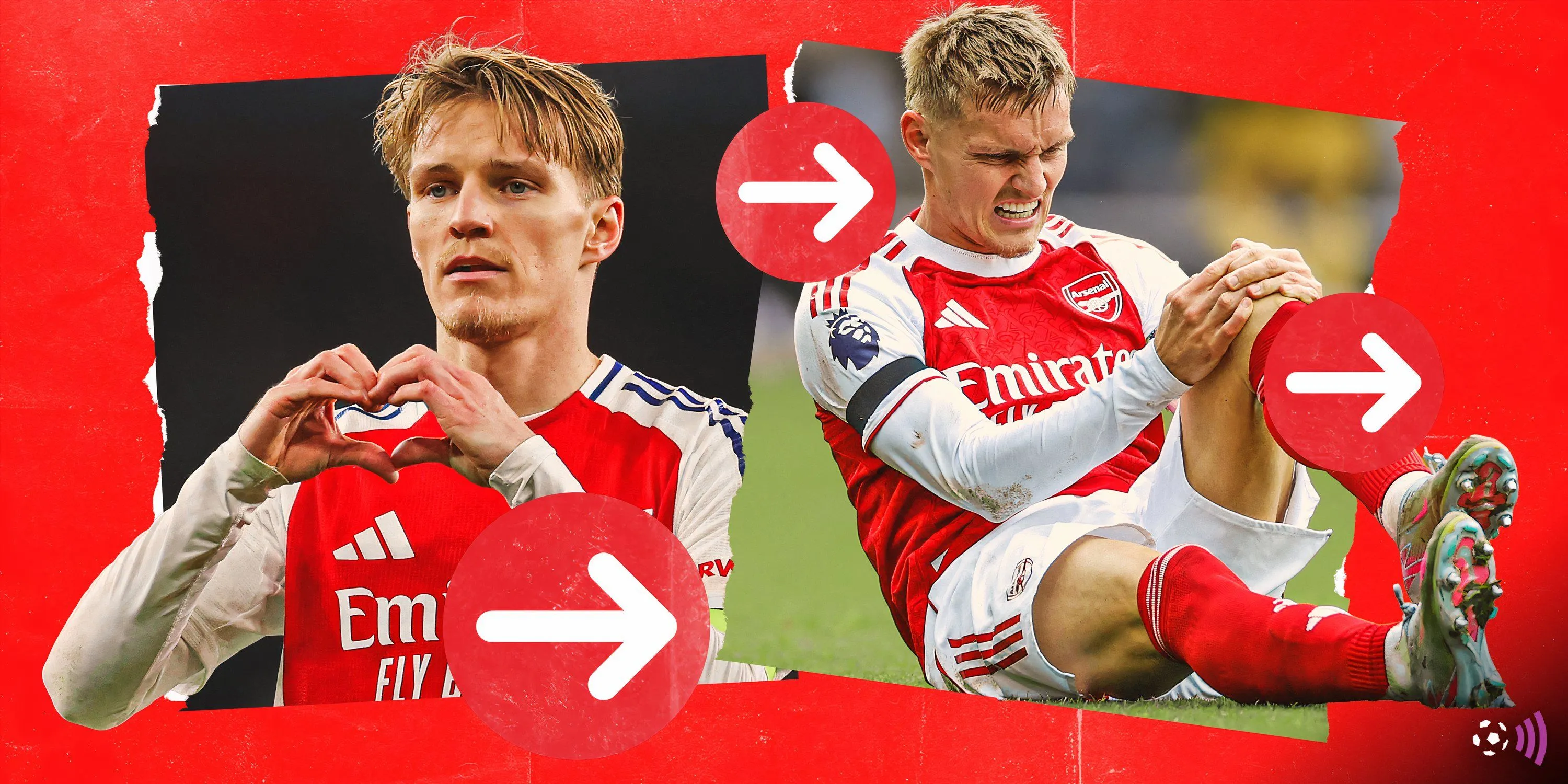 Martin Odegaard hướng tới sự trở lại phục vụ Arsenal trong những trận đấu sắp tới